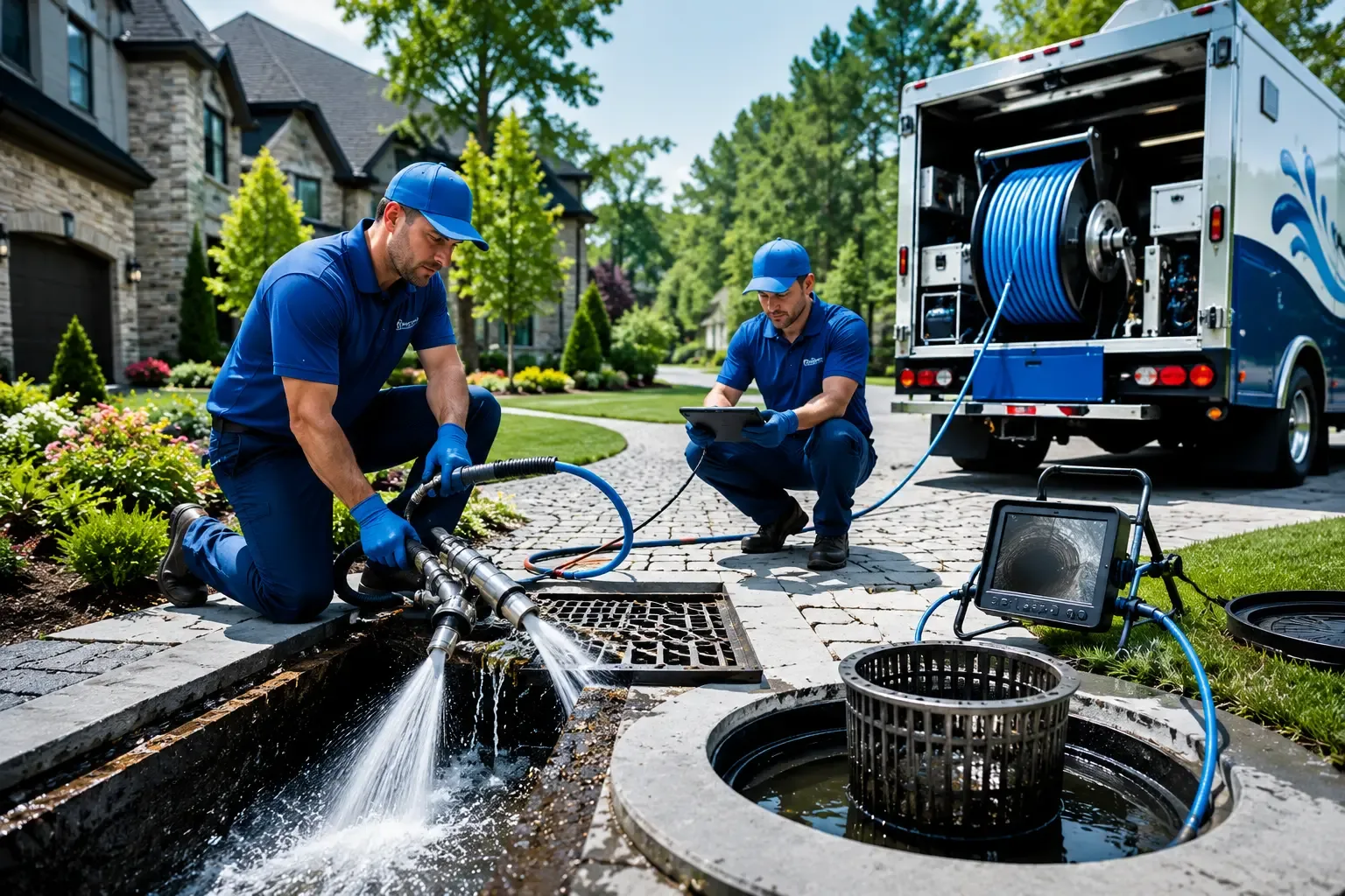 Local outdoor drain cleaning professionals in Georges Mills, NH
