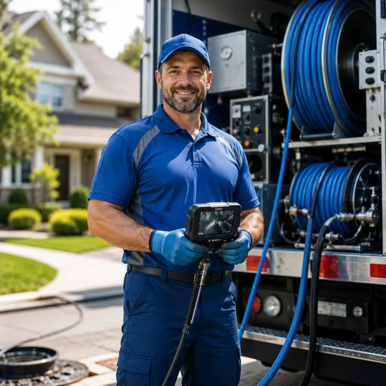 Local outdoor drain cleaning specialists in Georges Mills, NH